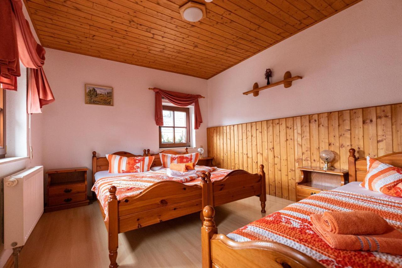 Pension Und Gaststaette Zur Knappenschaenke Thermalbad Wiesenbad エクステリア 写真